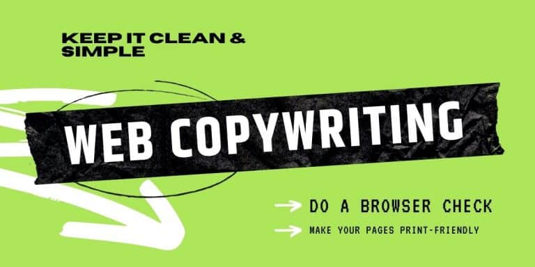 General Web Copywriting