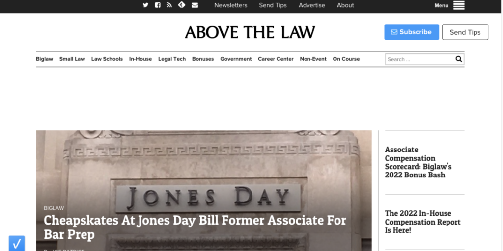 websites like above the law websites like above the law