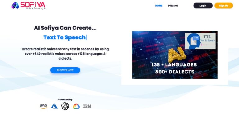 Revolutionizing Text-to-Speech with AiSofiya