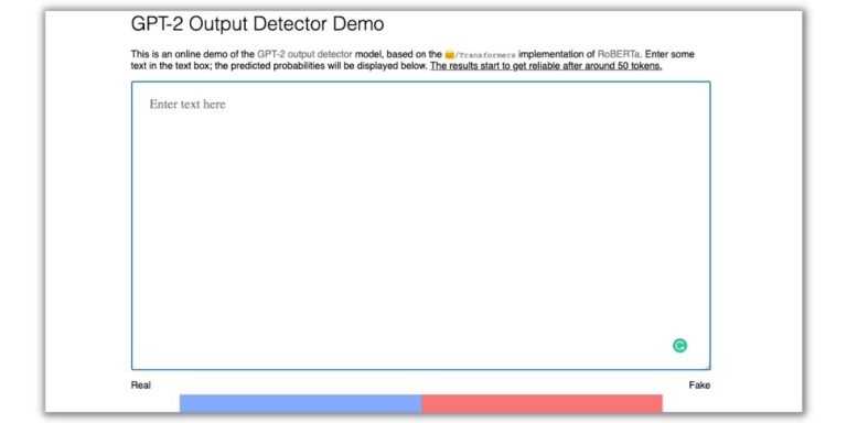 GPT-2 Output Detector: Your Free AI Text Detection Tool